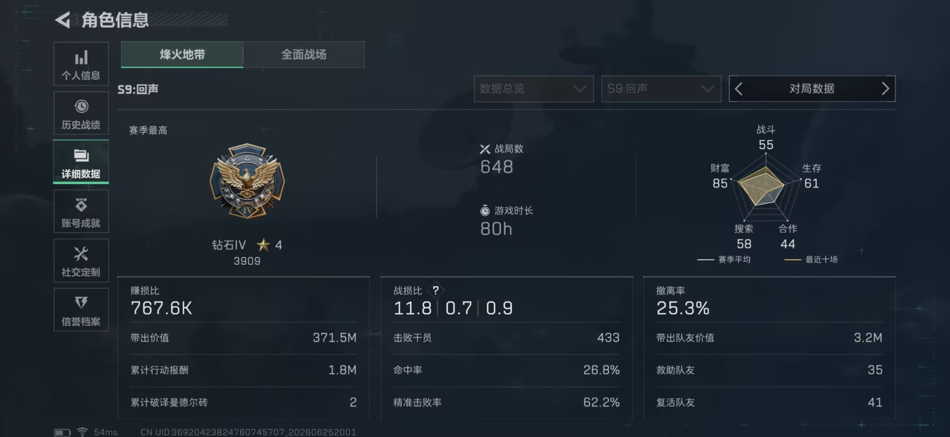 SJZQM4183651三角洲行动账号详情图5 SJZQM4183651三角洲行动账号详情图5