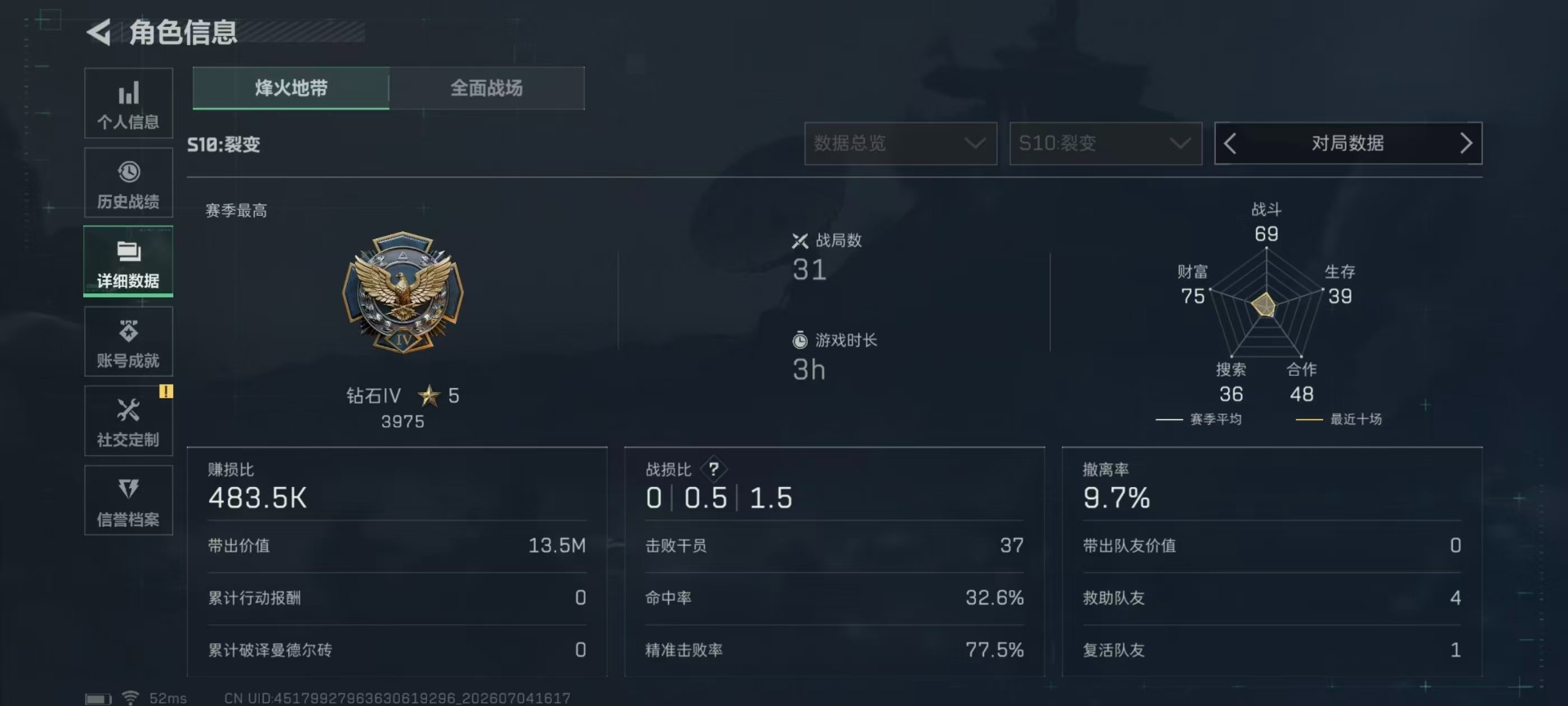SJZQM4191785三角洲行动账号详情图34 SJZQM4191785三角洲行动账号详情图34