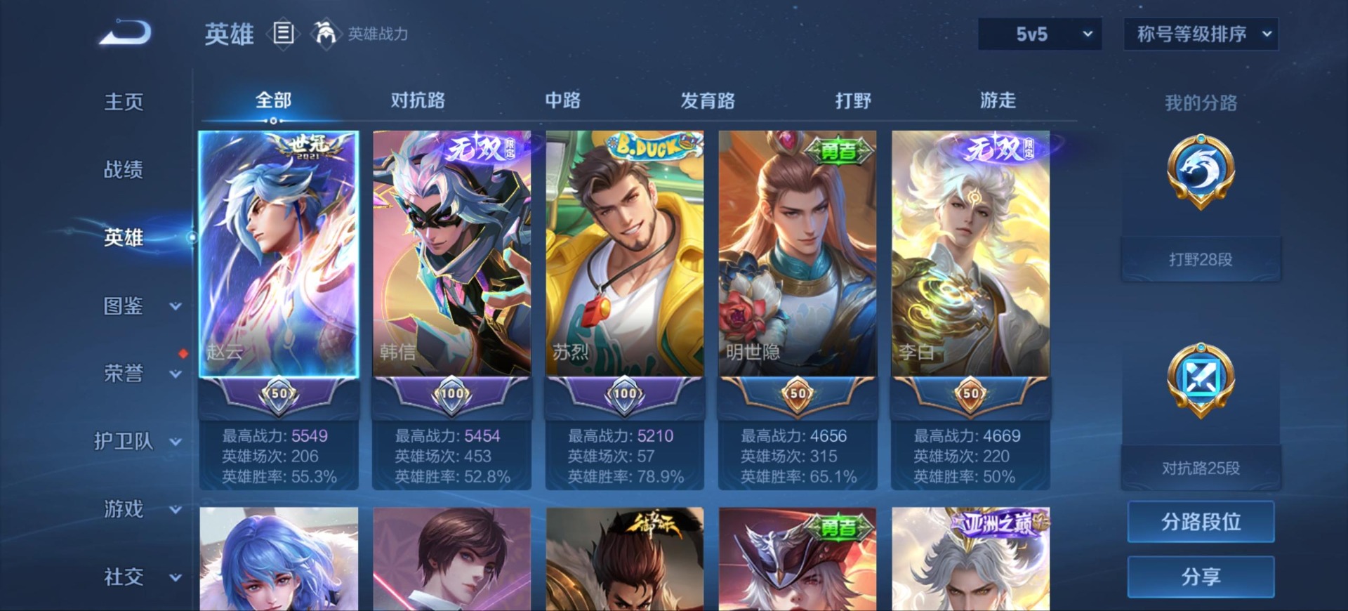 WZQM4496606王者荣耀账号详情图6