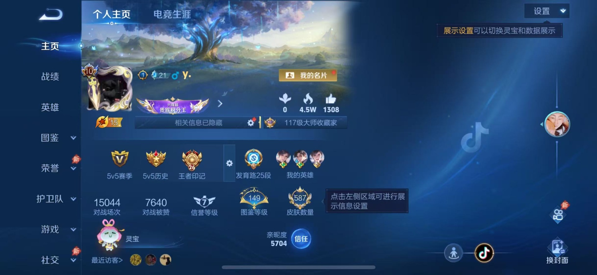WZQM4511966王者荣耀账号详情图8