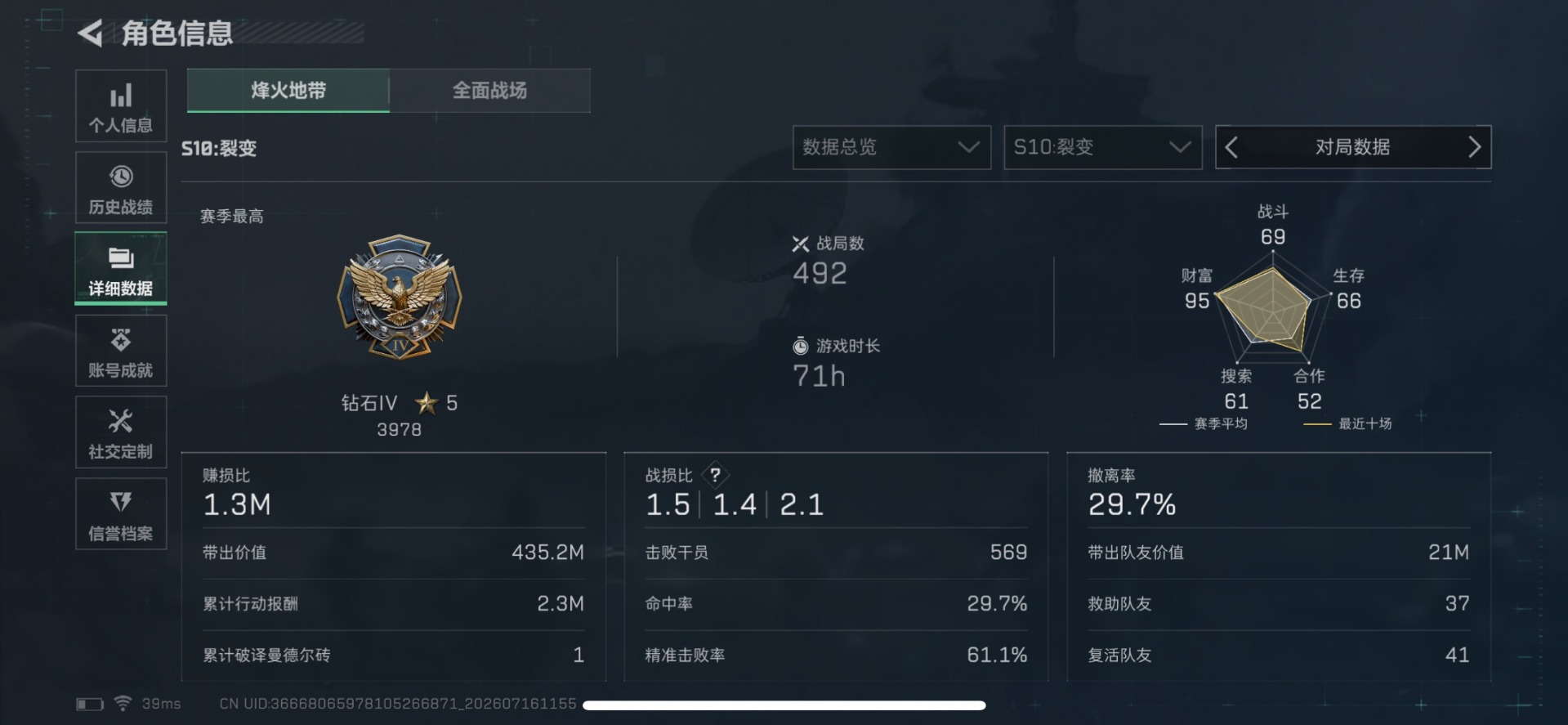 SJZQM4203902三角洲行动账号详情图24 SJZQM4203902三角洲行动账号详情图24