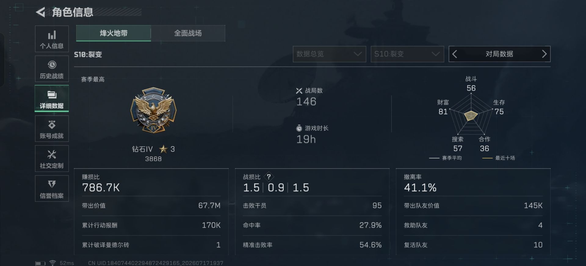 SJZQM4215069三角洲行动账号详情图15