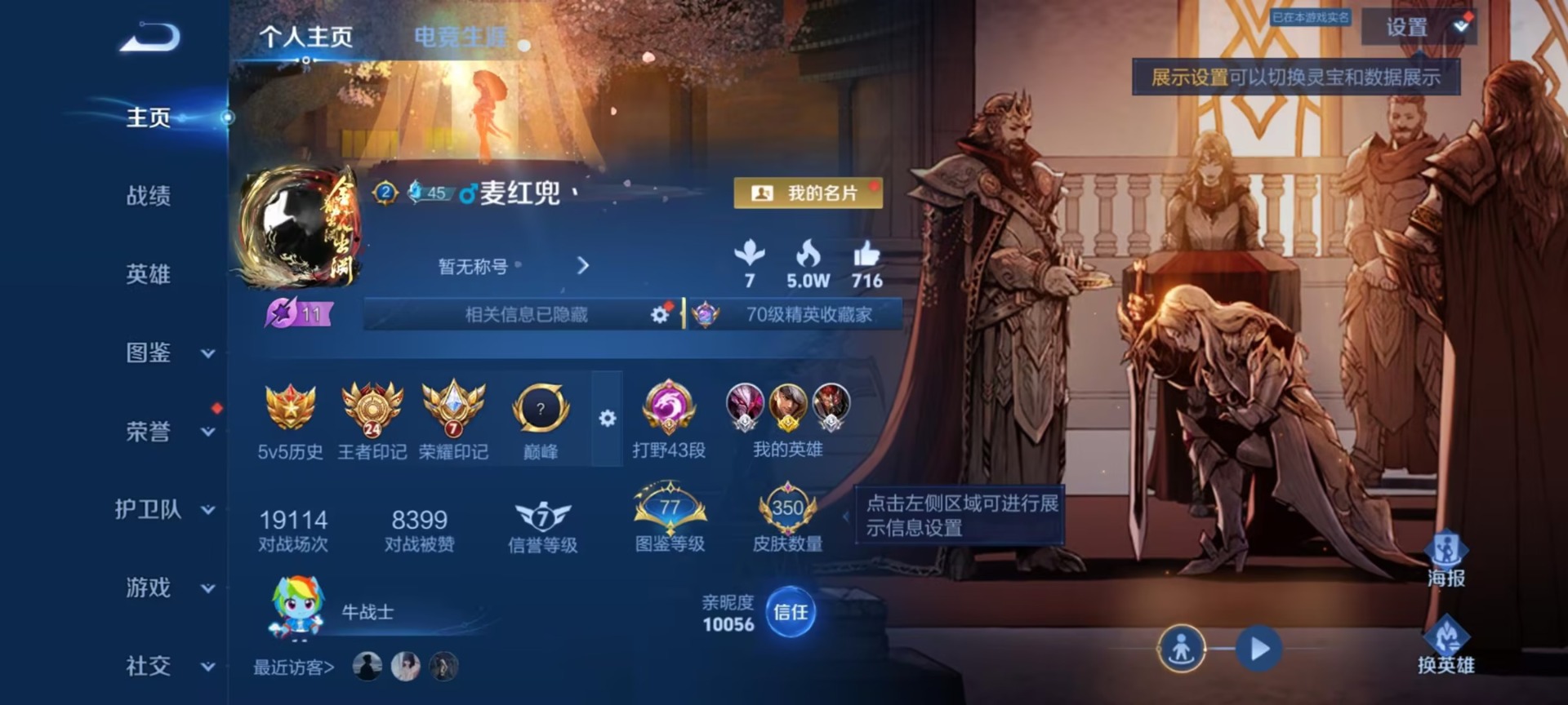 WZQM4535565王者荣耀账号详情图12 WZQM4535565王者荣耀账号详情图12