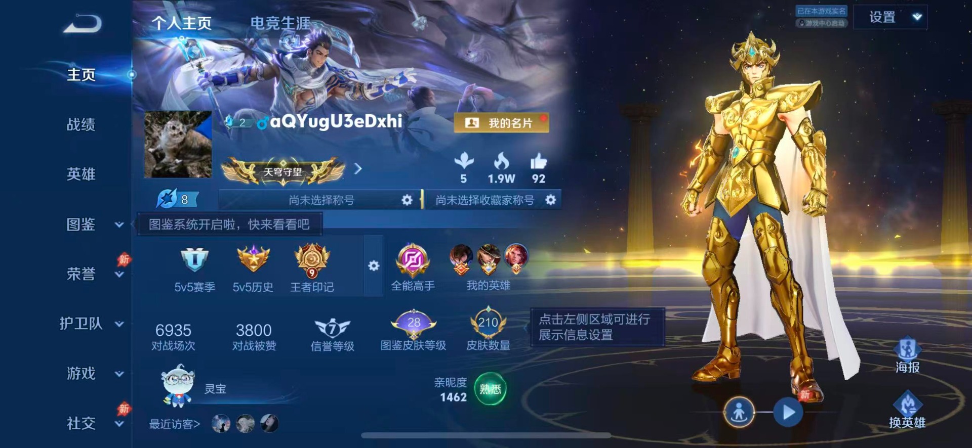 WZQM4509025王者荣耀账号详情图4 WZQM4509025王者荣耀账号详情图4