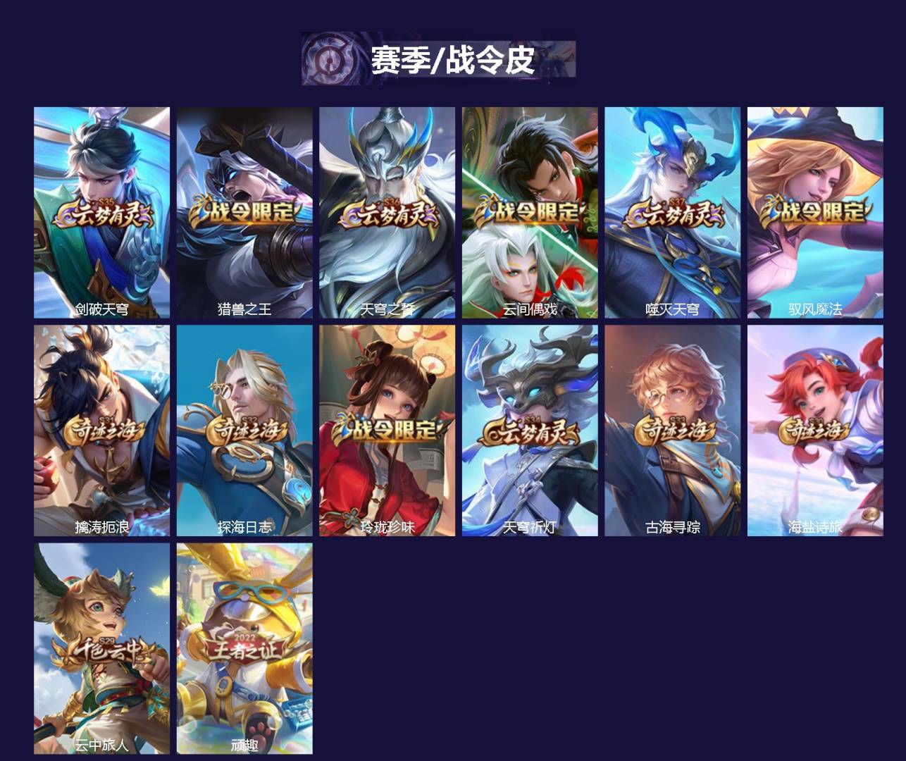 WZQM4509032王者荣耀账号详情图3 WZQM4509032王者荣耀账号详情图3