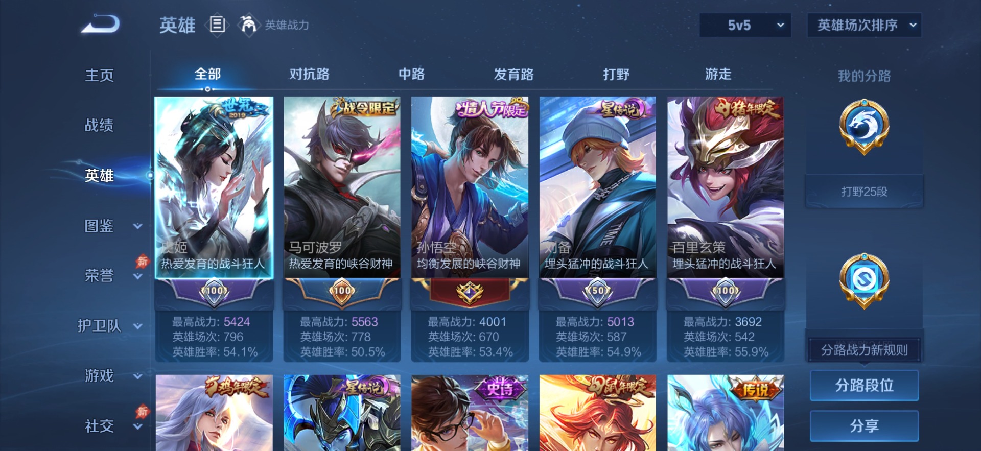 WZQM4511829王者荣耀账号详情图6 WZQM4511829王者荣耀账号详情图6