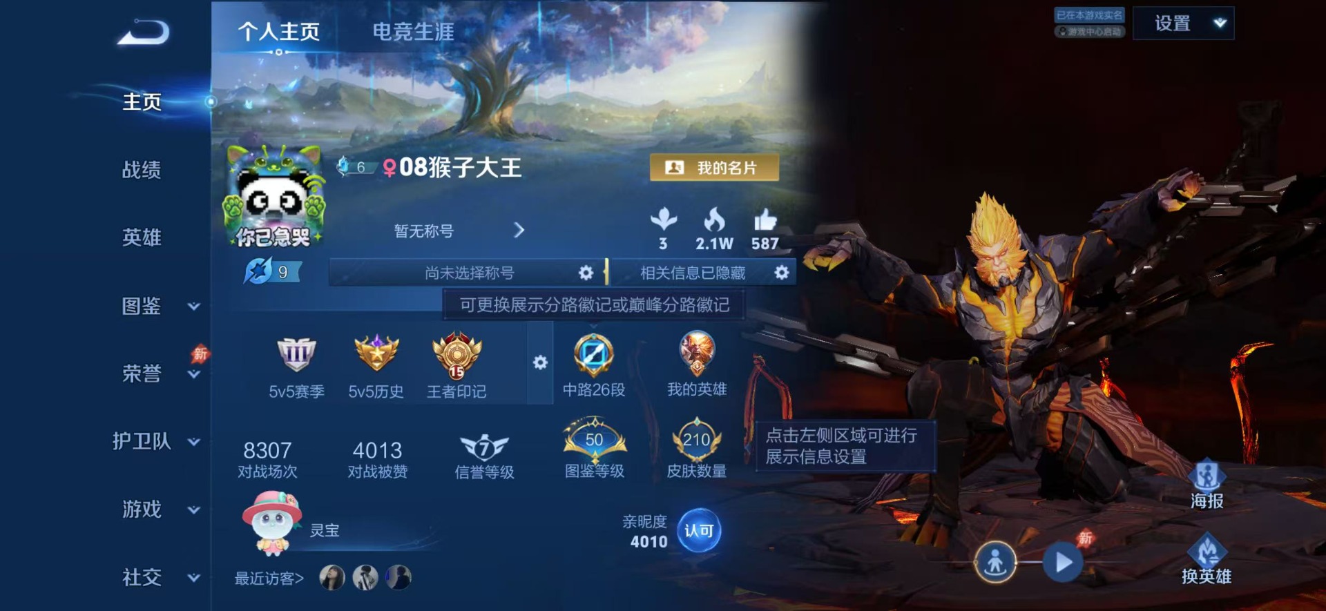 WZQM4516364王者荣耀账号详情图12 WZQM4516364王者荣耀账号详情图12