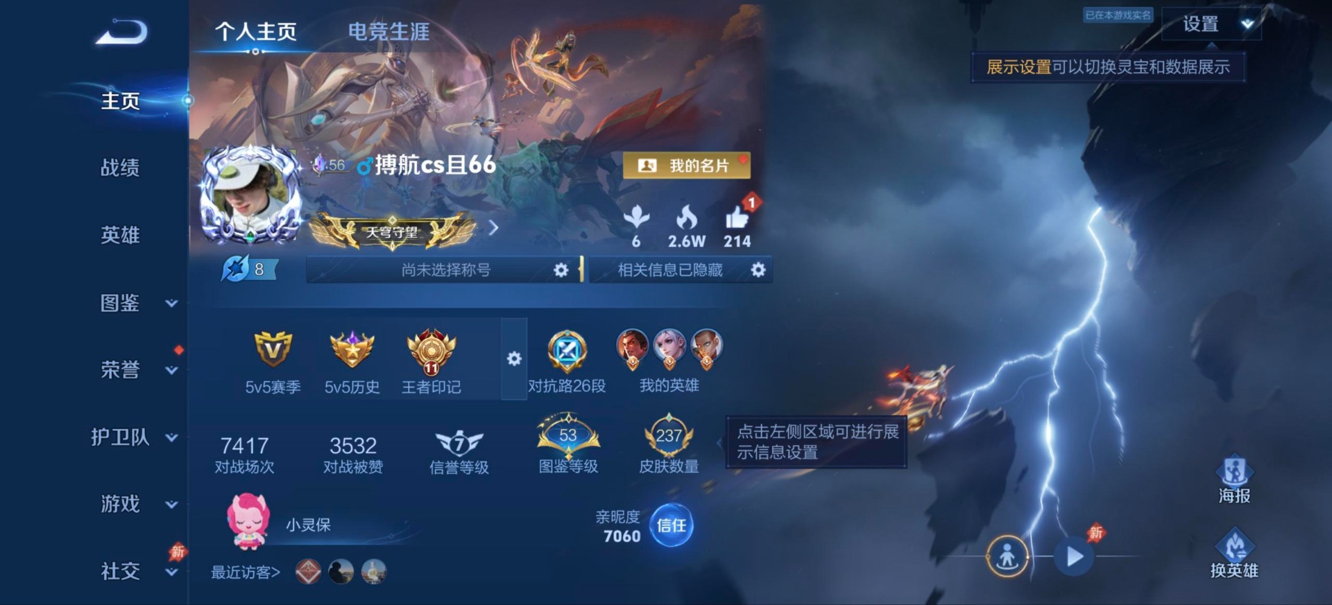 WZQM4541863王者荣耀账号详情图12 WZQM4541863王者荣耀账号详情图12