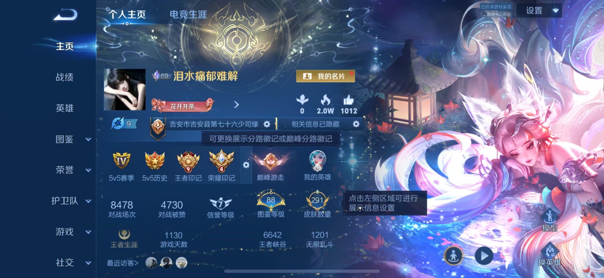WZQM4535403王者荣耀账号详情图4 WZQM4535403王者荣耀账号详情图4