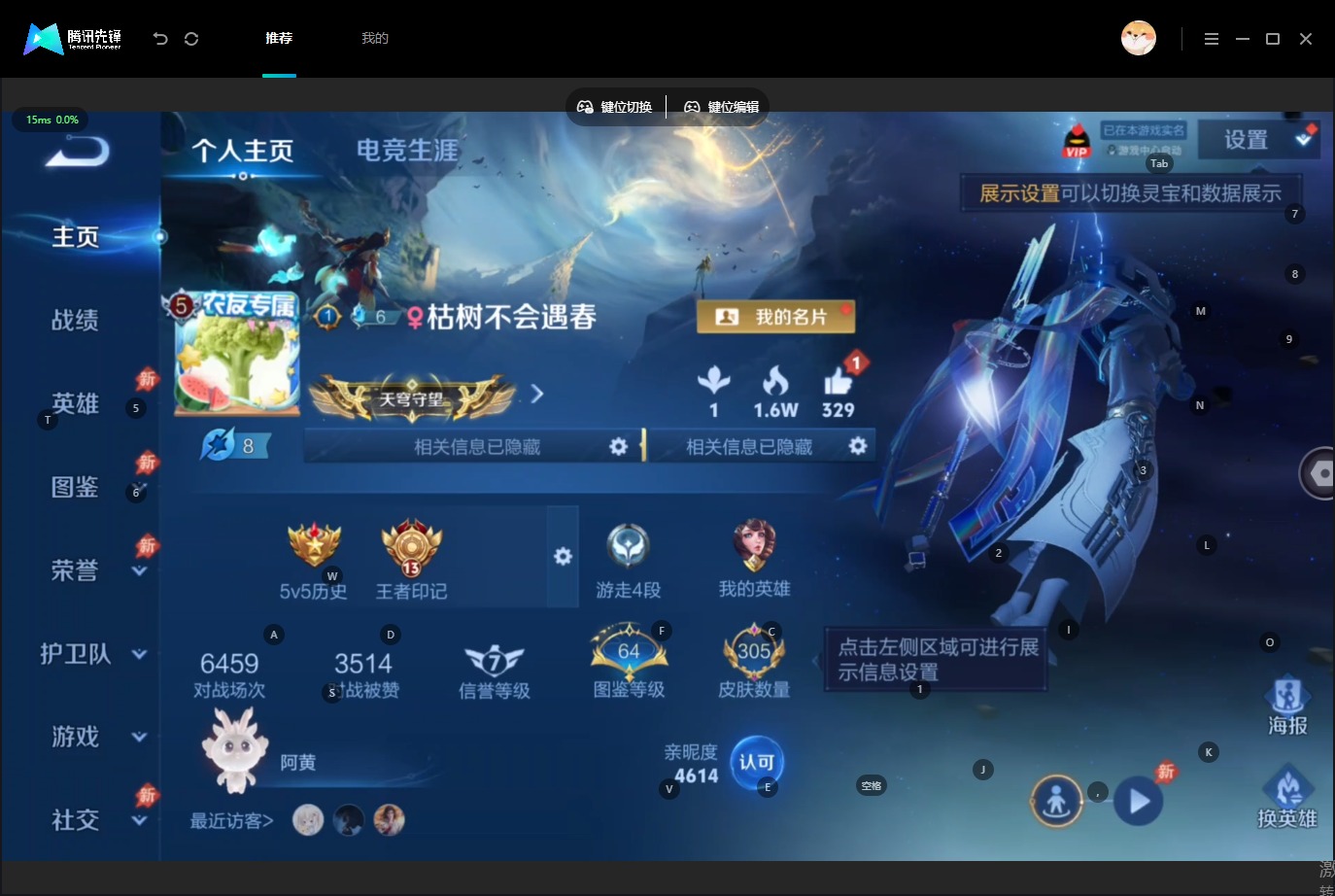 WZQM4605111王者荣耀账号详情图5 WZQM4605111王者荣耀账号详情图5