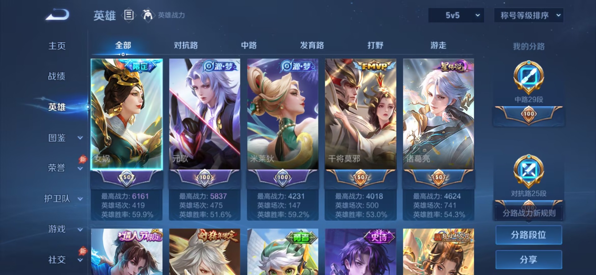 WZQM4547841王者荣耀账号详情图6