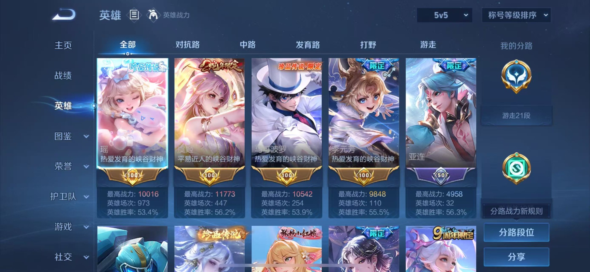 WZQM4550753王者荣耀账号详情图6