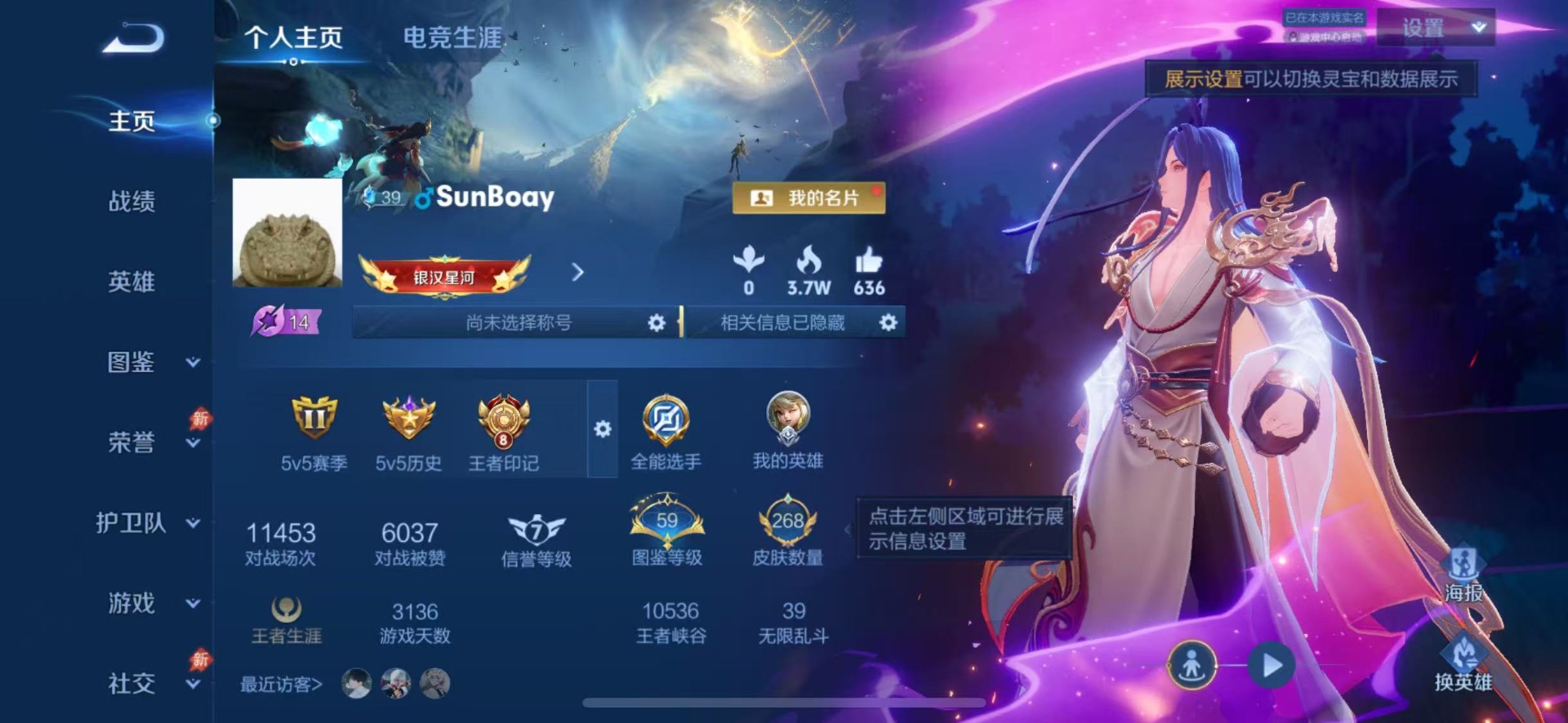 WZQM4623085王者荣耀账号详情图4