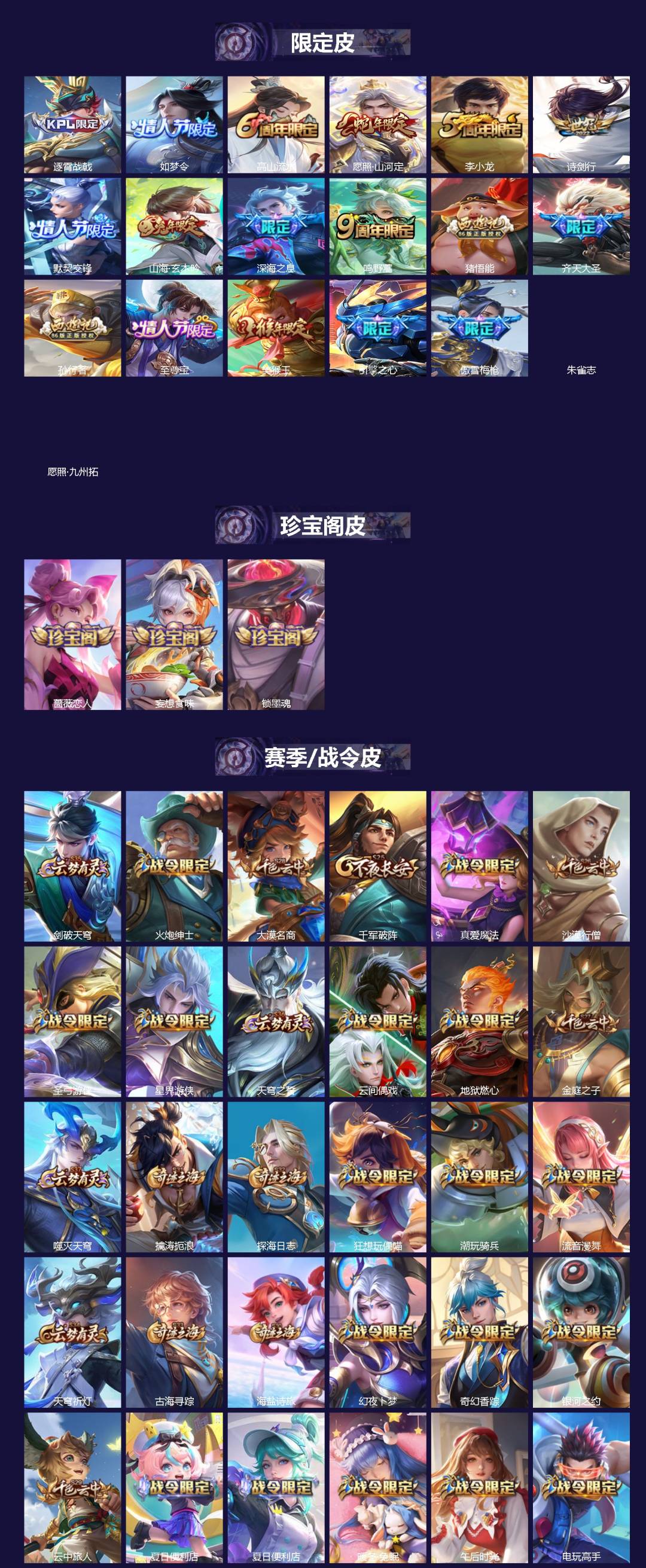 WZQM4555955王者荣耀账号详情图3 WZQM4555955王者荣耀账号详情图3