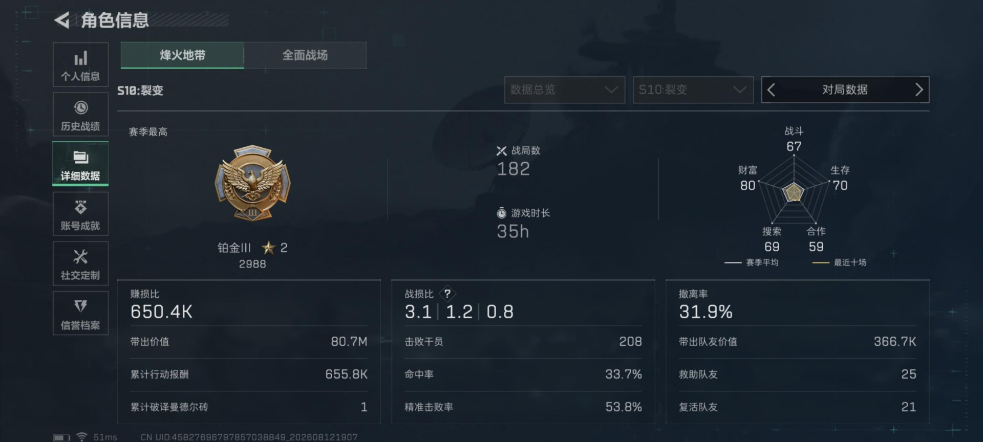 SJZMMN4254243三角洲行动账号详情图19 SJZMMN4254243三角洲行动账号详情图19
