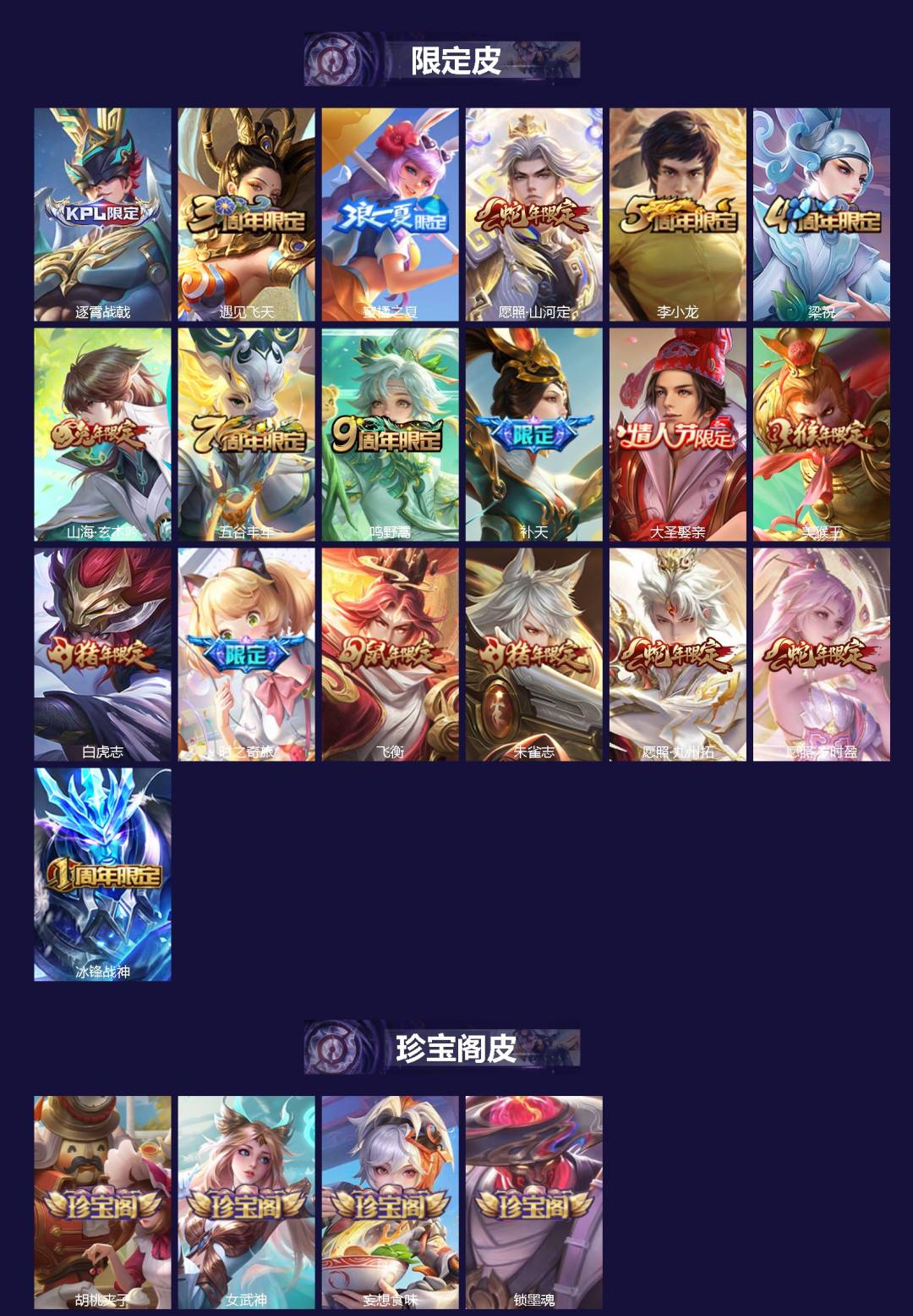 WZQM4560280王者荣耀账号详情图3 WZQM4560280王者荣耀账号详情图3