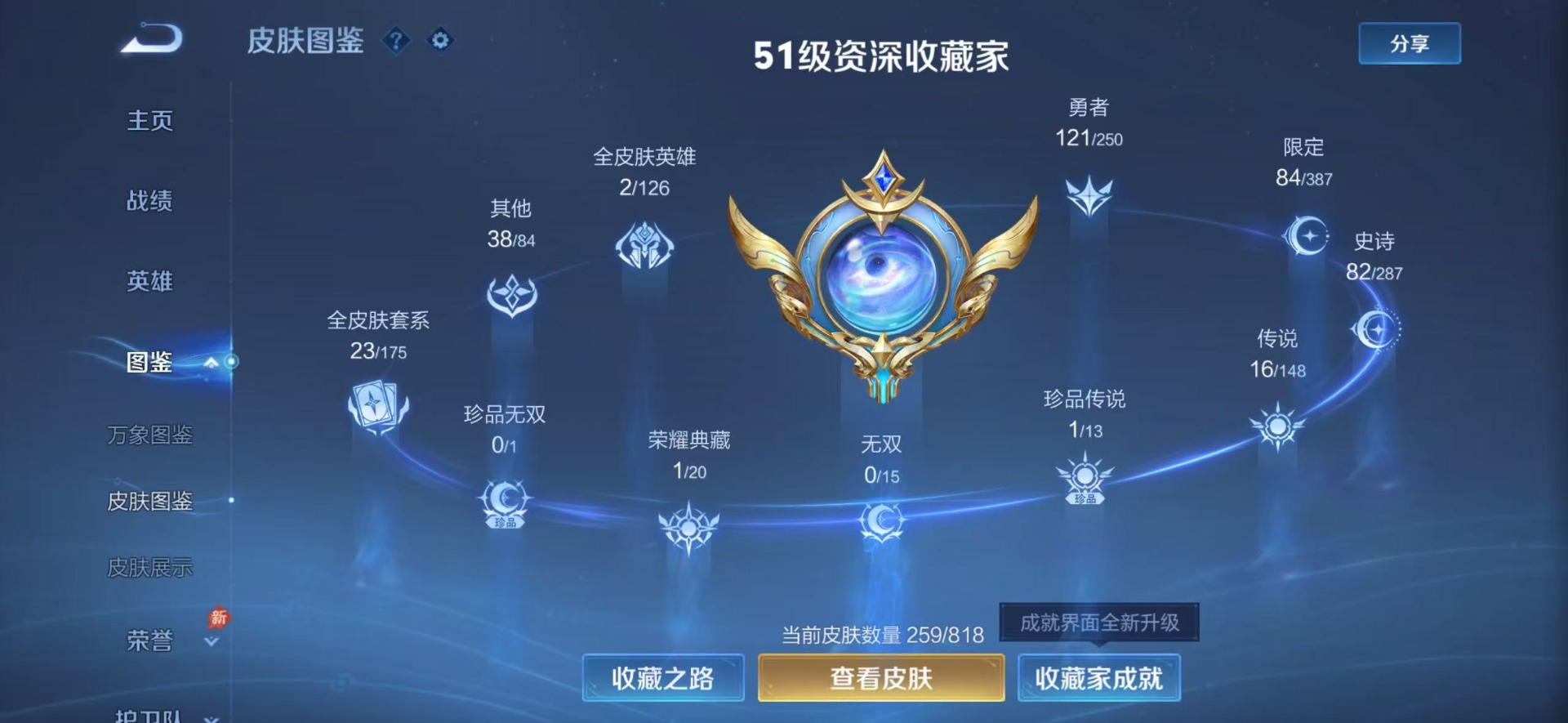 WZQM4564572王者荣耀账号详情图6 WZQM4564572王者荣耀账号详情图6
