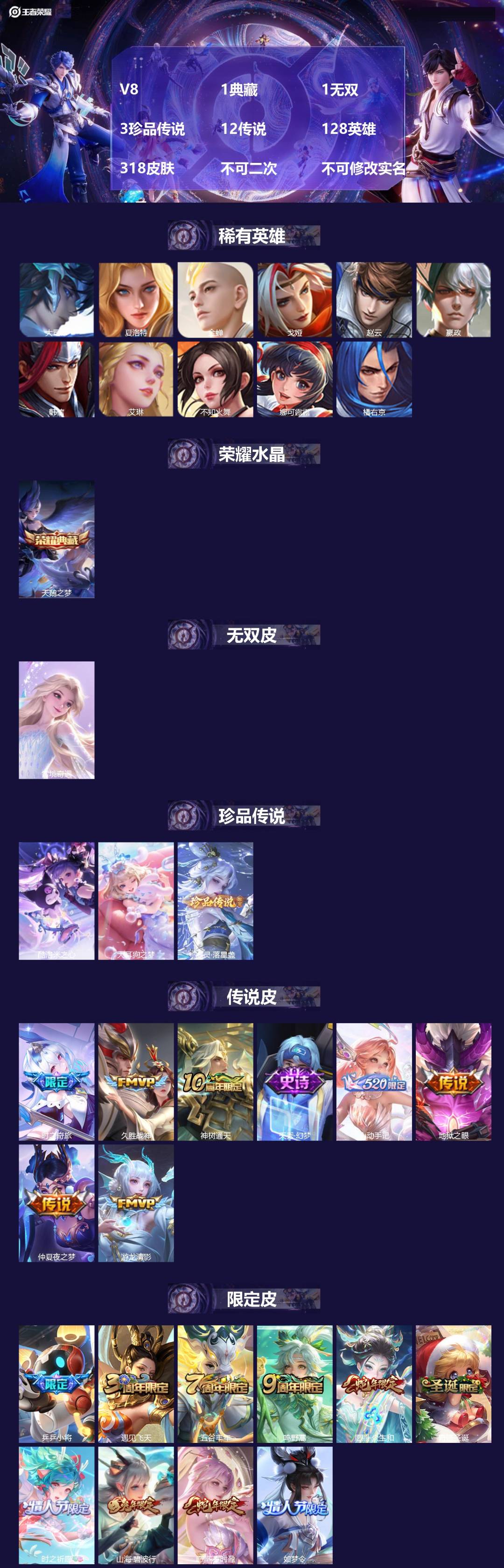 WZLX4655092王者荣耀账号详情图2 WZLX4655092王者荣耀账号详情图2