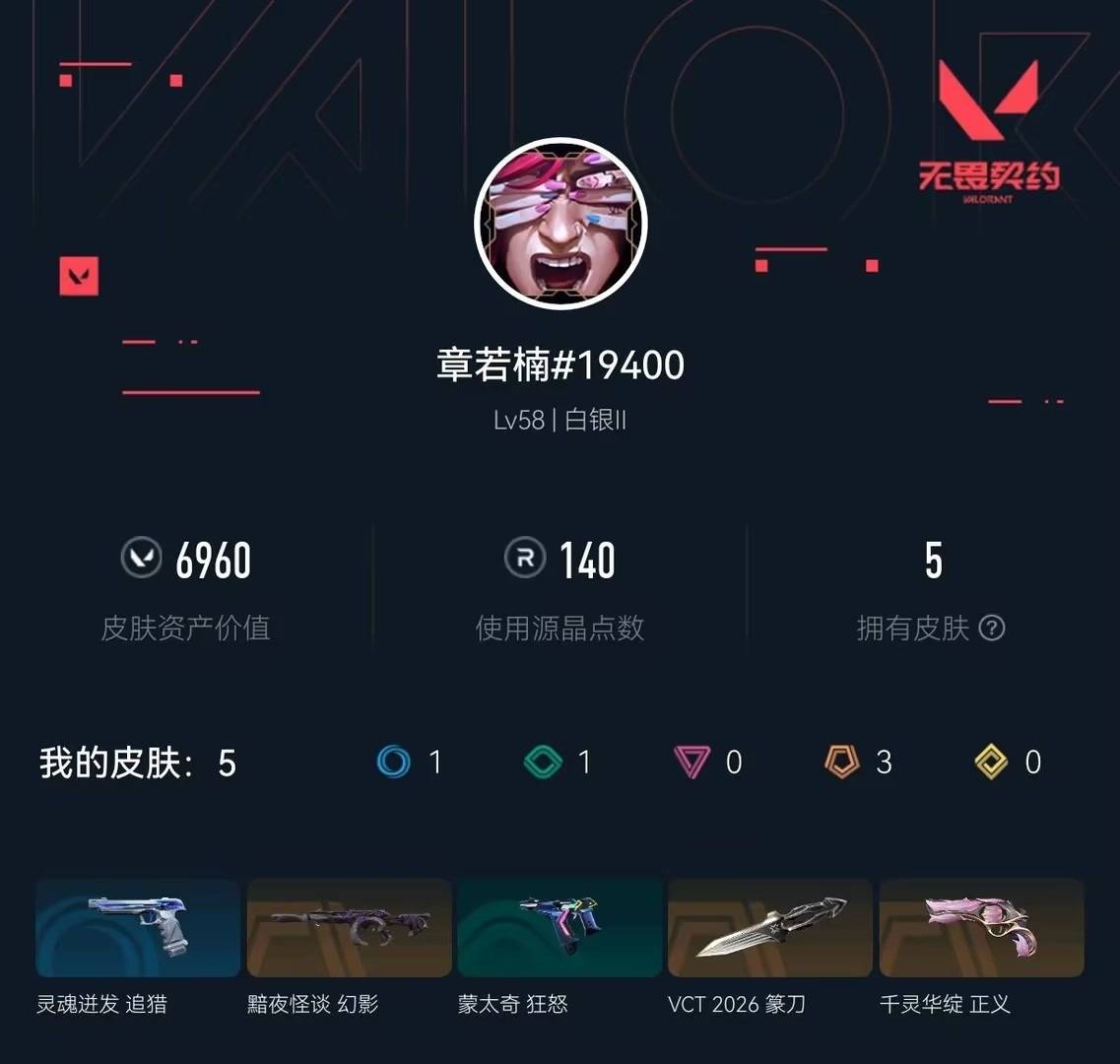 WWQQM493782无畏契约账号详情图7 WWQQM493782无畏契约账号详情图7