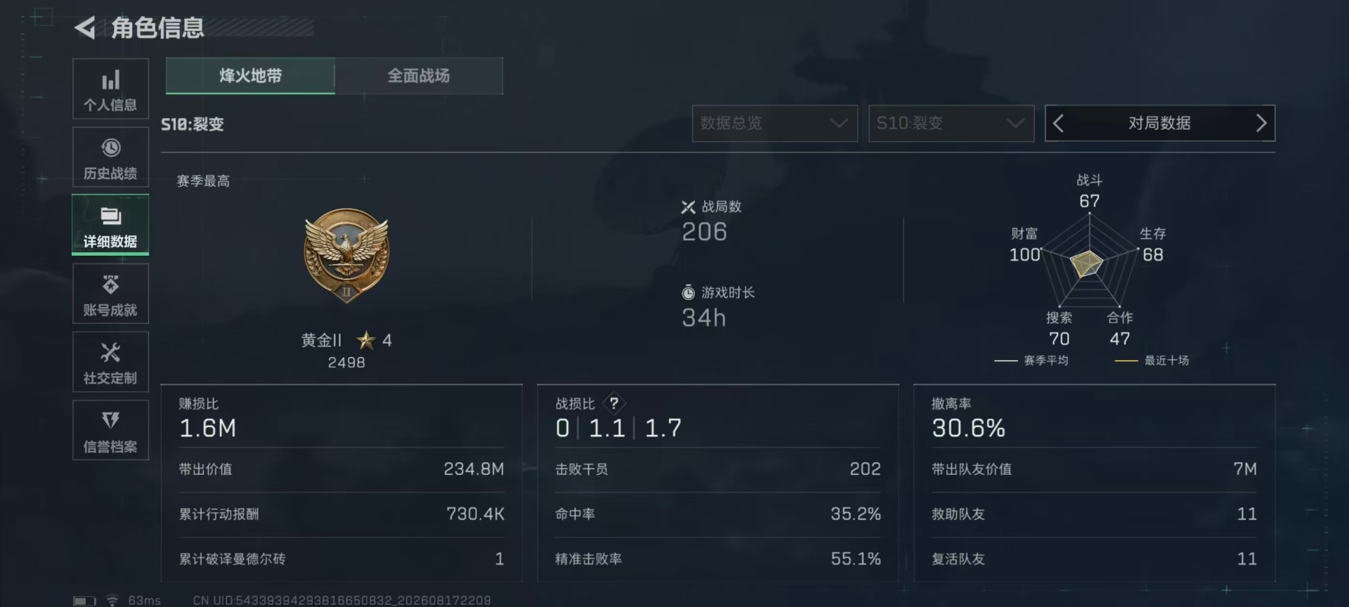 SJZQM4250439三角洲行动账号详情图28