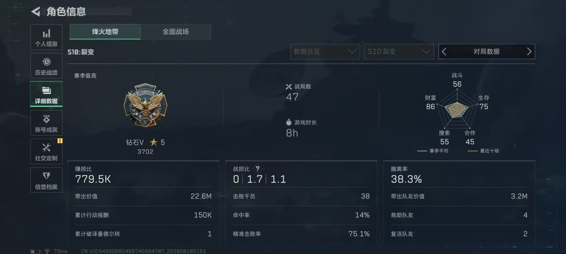 SJZMMN4337728三角洲行动账号详情图23