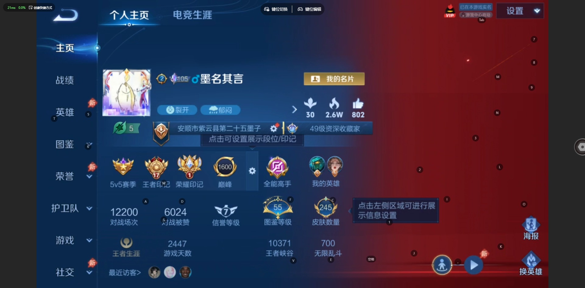 WZQM4581029王者荣耀账号详情图11 WZQM4581029王者荣耀账号详情图11