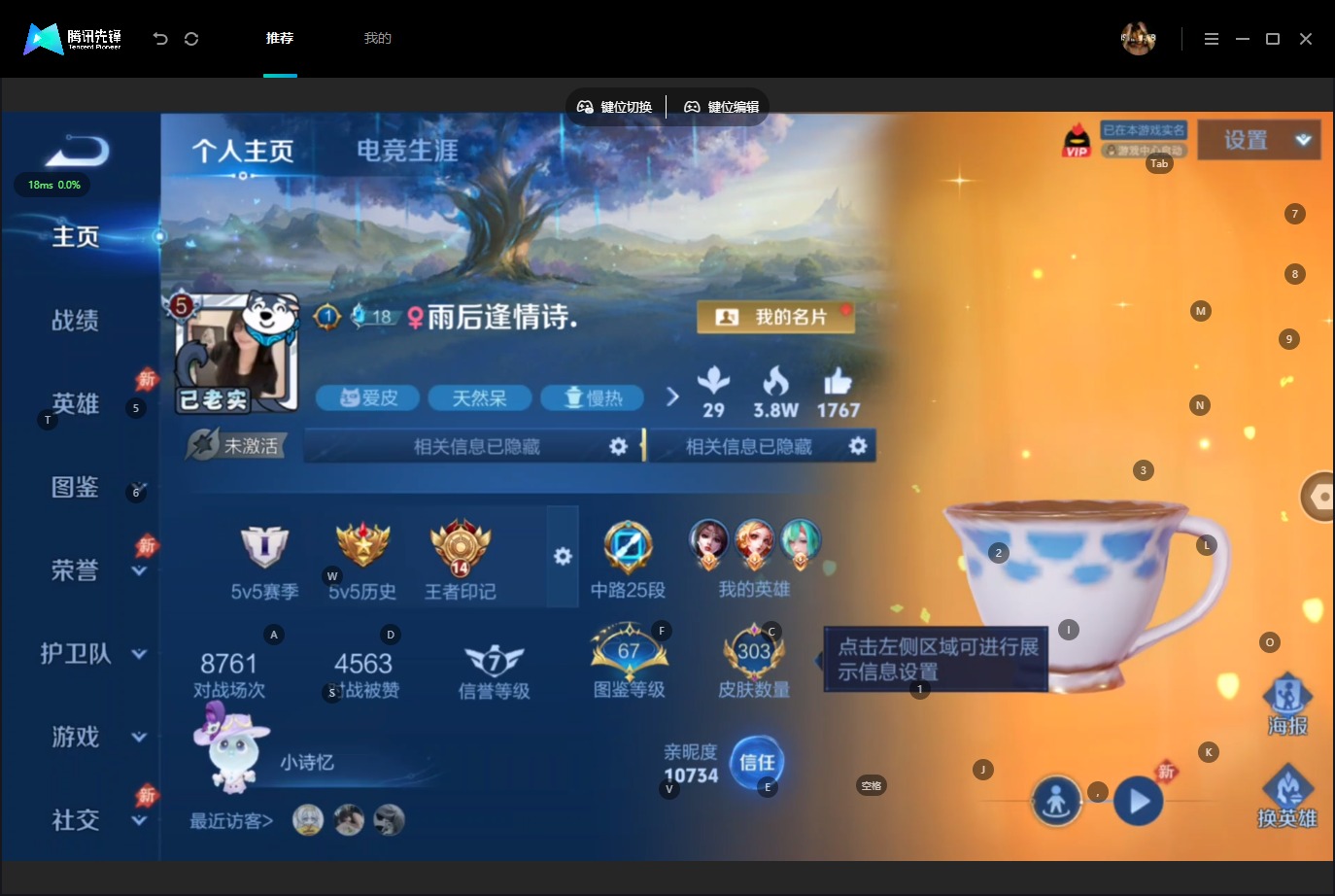 WZQM4607370王者荣耀账号详情图4