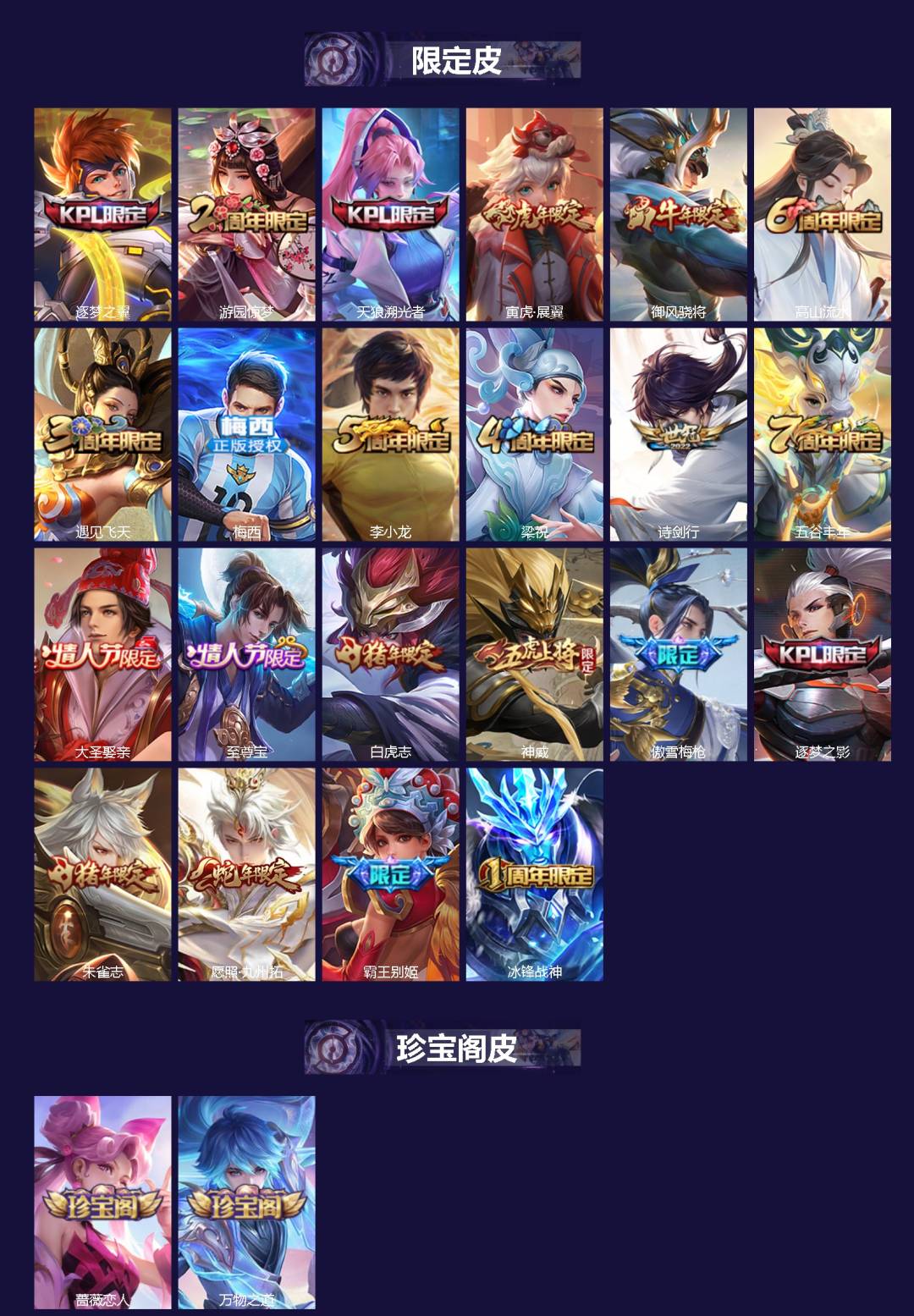 WZQM4600523王者荣耀账号详情图3 WZQM4600523王者荣耀账号详情图3
