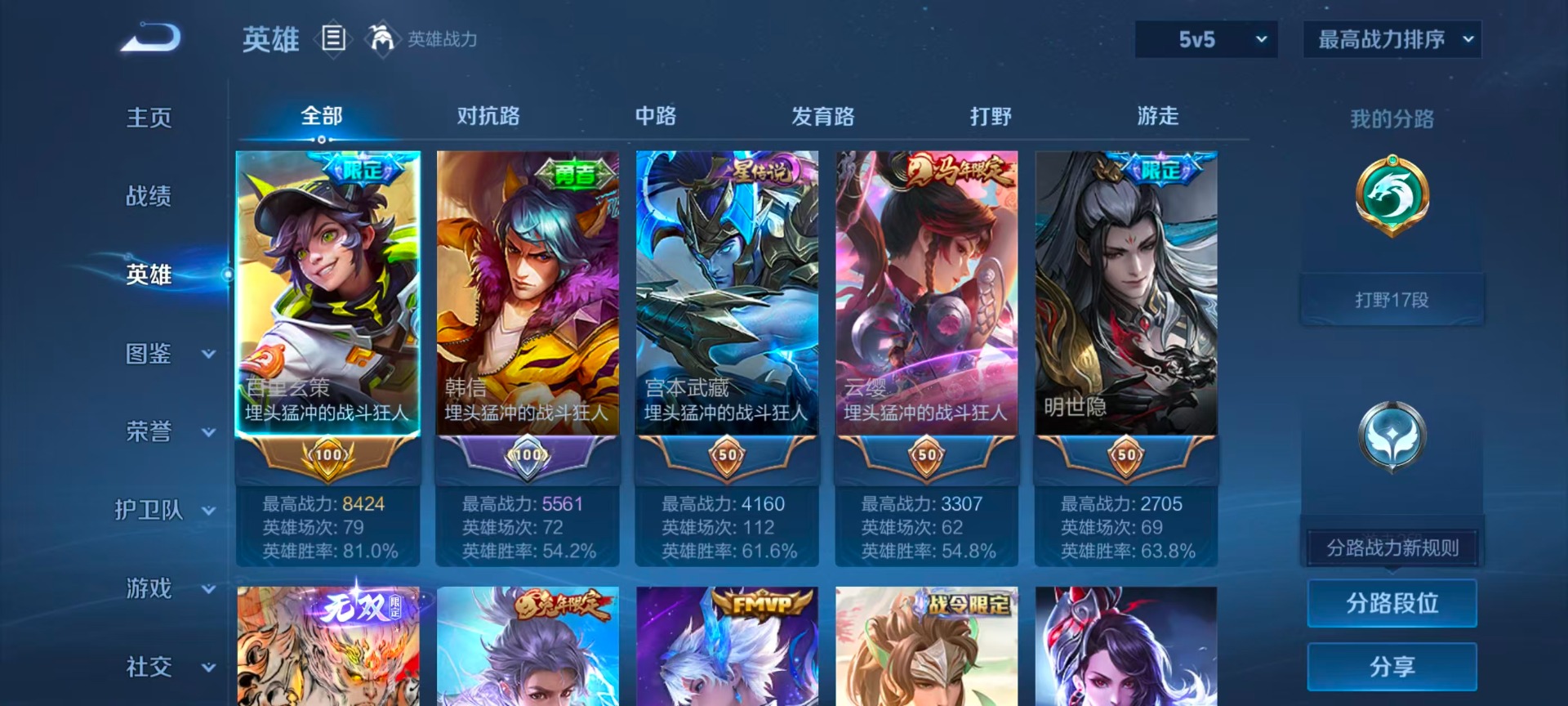 WZMMN4732545王者荣耀账号详情图5