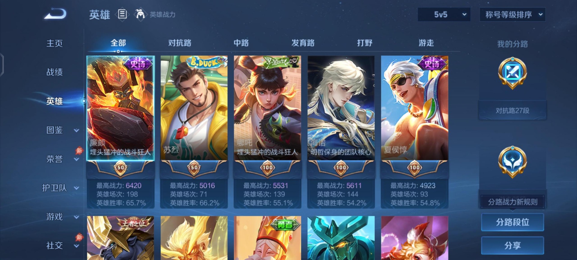 WZQM4700530王者荣耀账号详情图6 WZQM4700530王者荣耀账号详情图6
