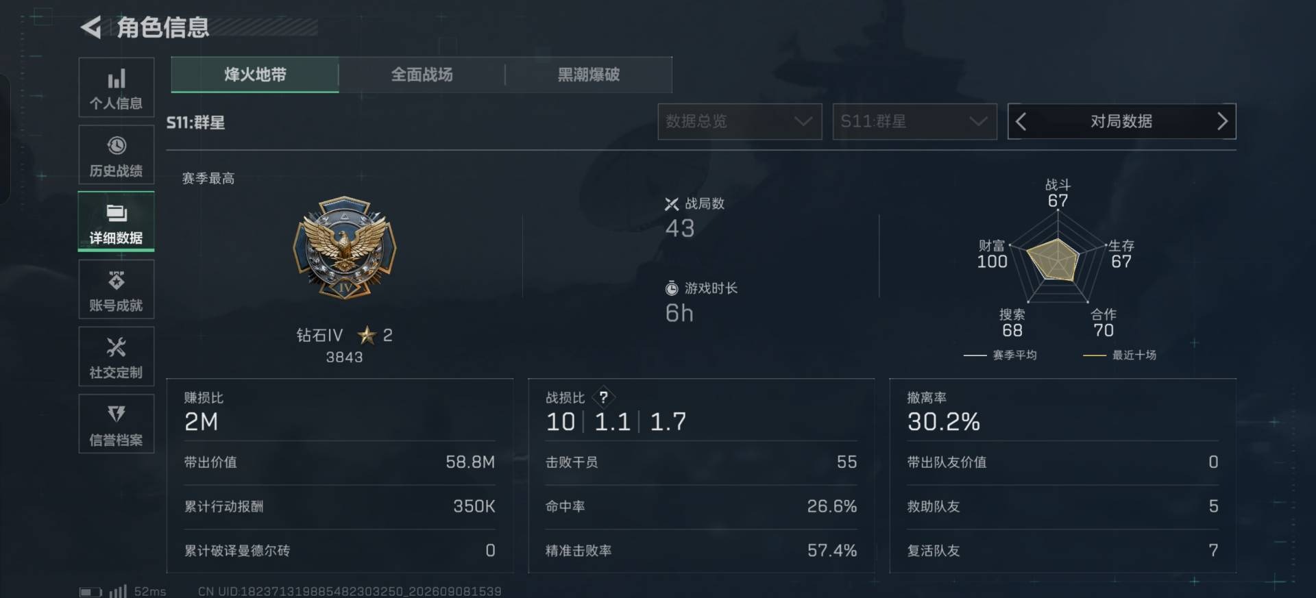 SJZMMN4381128三角洲行动账号详情图29 SJZMMN4381128三角洲行动账号详情图29