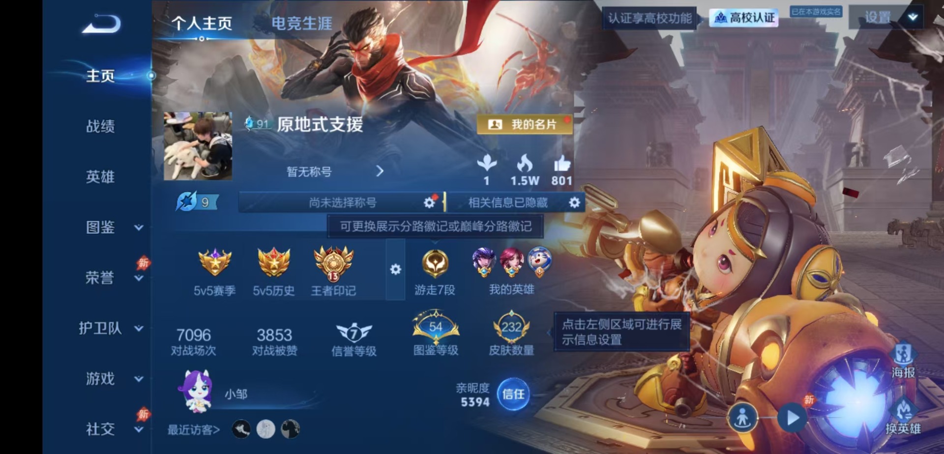 WZQM4649074王者荣耀账号详情图5 WZQM4649074王者荣耀账号详情图5