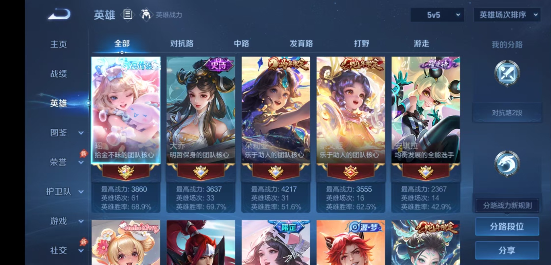 WZMMN4659649王者荣耀账号详情图6