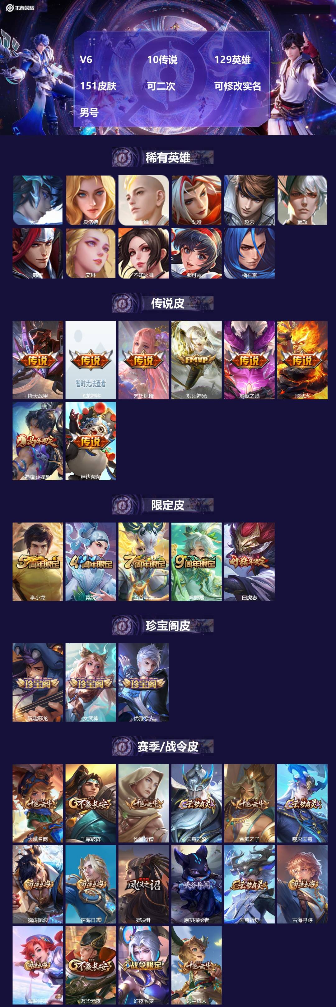 WZMMN4681340王者荣耀账号详情图4 WZMMN4681340王者荣耀账号详情图4