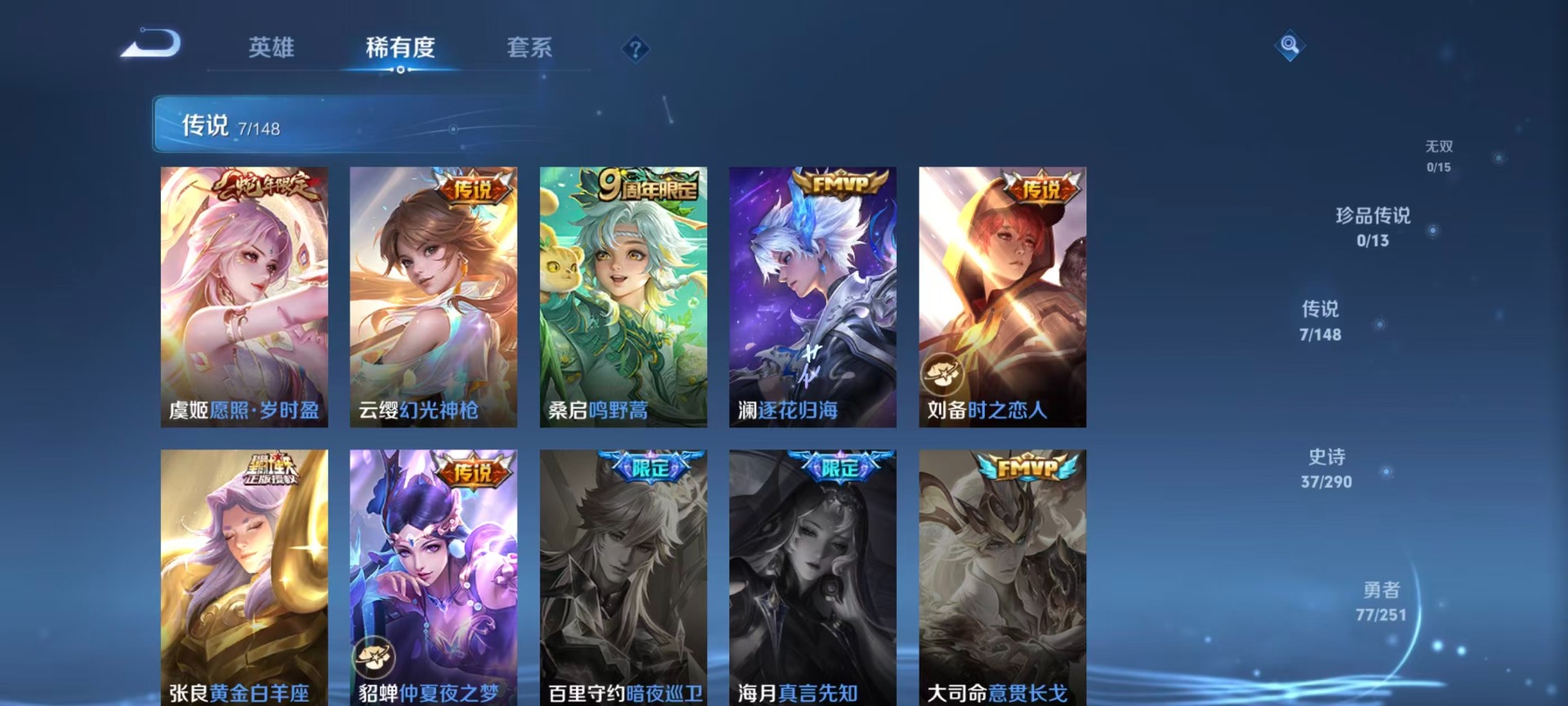 WZMMN4650758王者荣耀账号详情图16