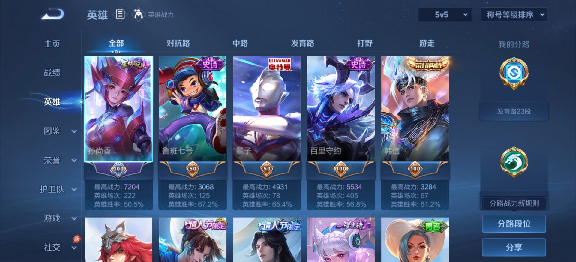 WZMMN4678832王者荣耀账号详情图21