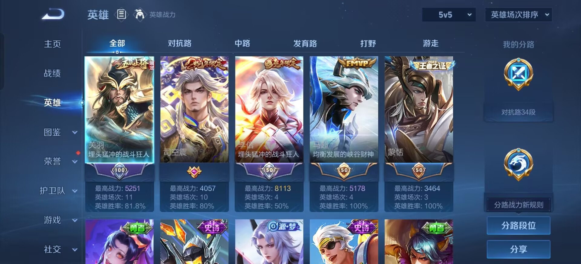 WZMMN4671728王者荣耀账号详情图6 WZMMN4671728王者荣耀账号详情图6