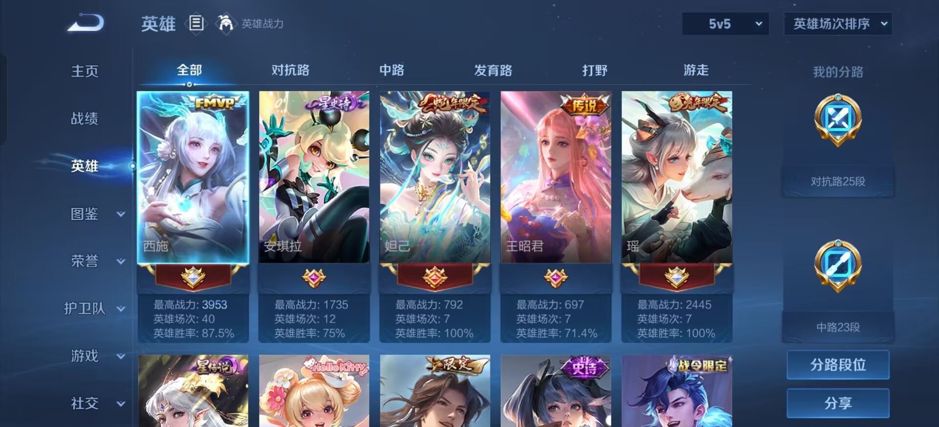 WZQM4785977王者荣耀账号详情图15 WZQM4785977王者荣耀账号详情图15
