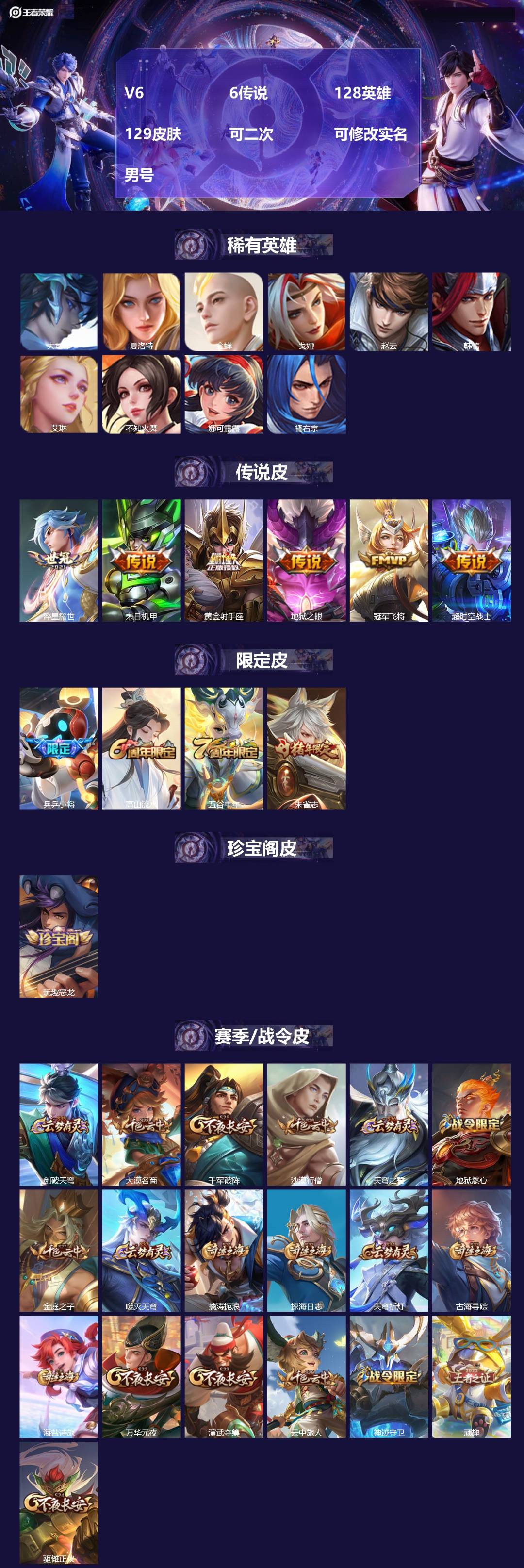 WZMMN4681742王者荣耀账号详情图4 WZMMN4681742王者荣耀账号详情图4