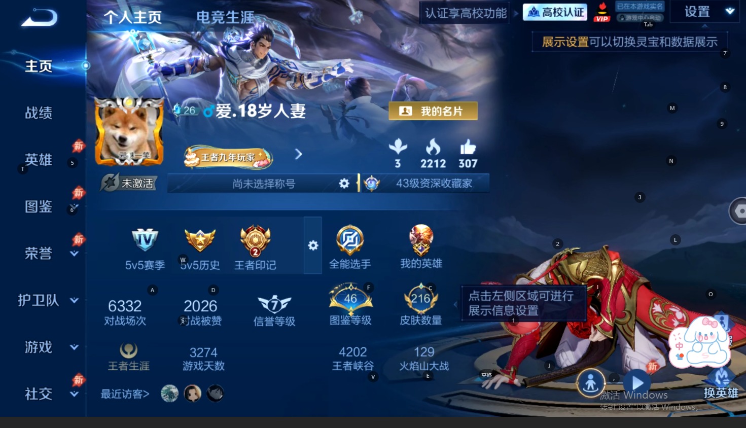 WZMMN4739115王者荣耀账号详情图5