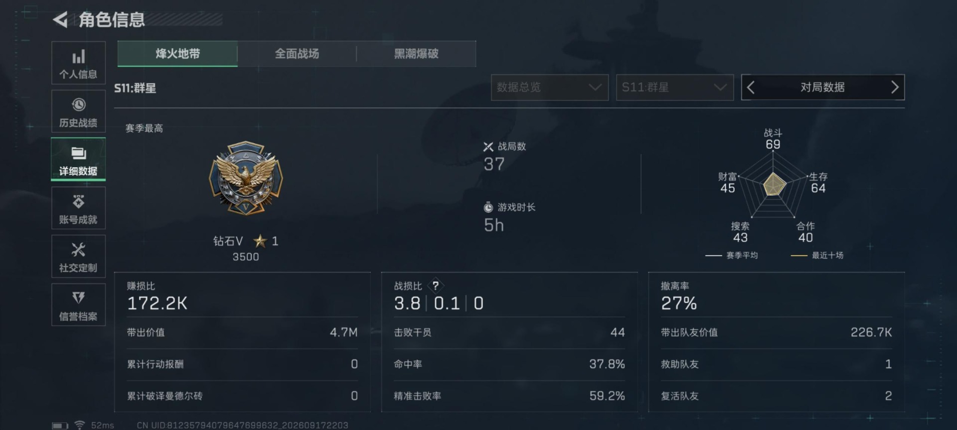 SJZMMN4319467三角洲行动账号详情图20