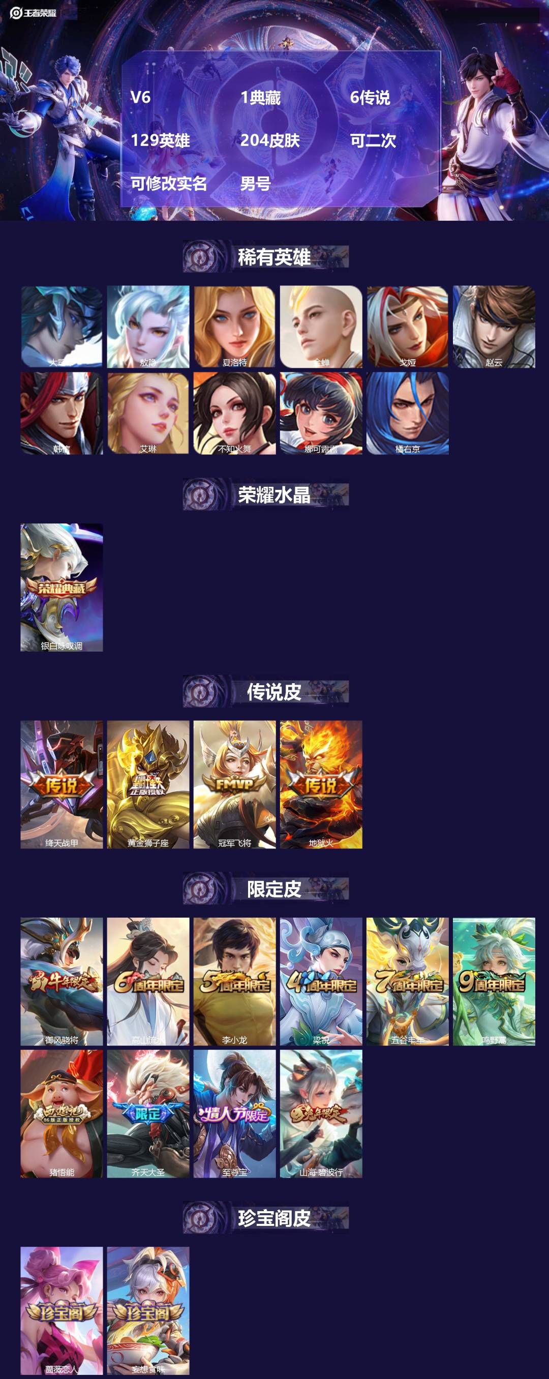 WZMMN4696375王者荣耀账号详情图4 WZMMN4696375王者荣耀账号详情图4