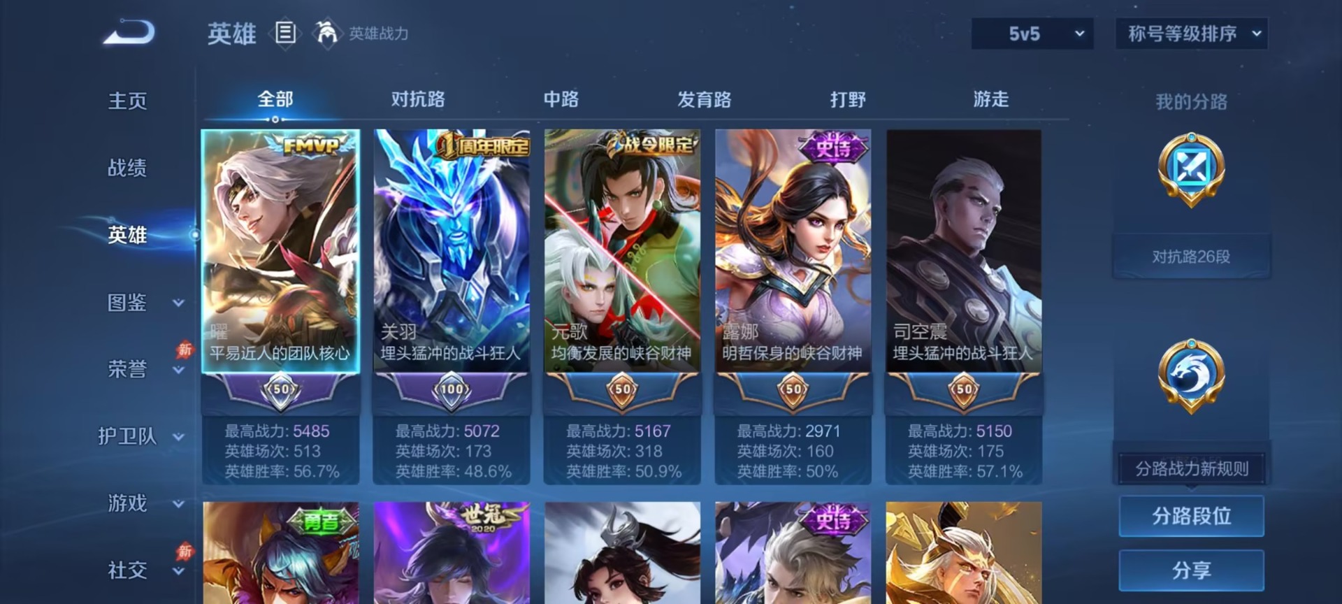 WZMMN4754135王者荣耀账号详情图14
