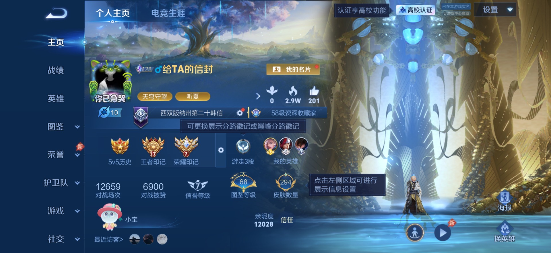 WZQM4711834王者荣耀账号详情图4 WZQM4711834王者荣耀账号详情图4