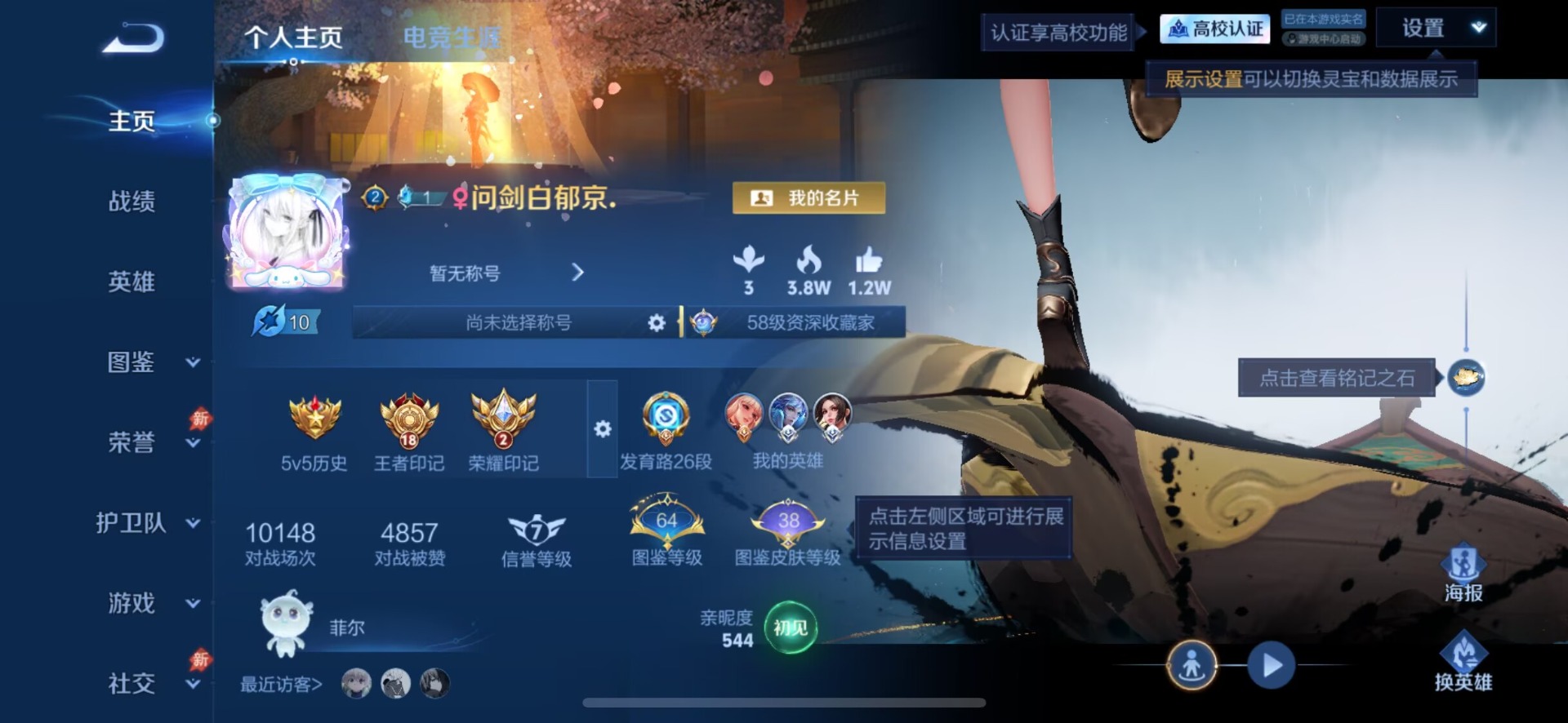 WZQM4714105王者荣耀账号详情图16