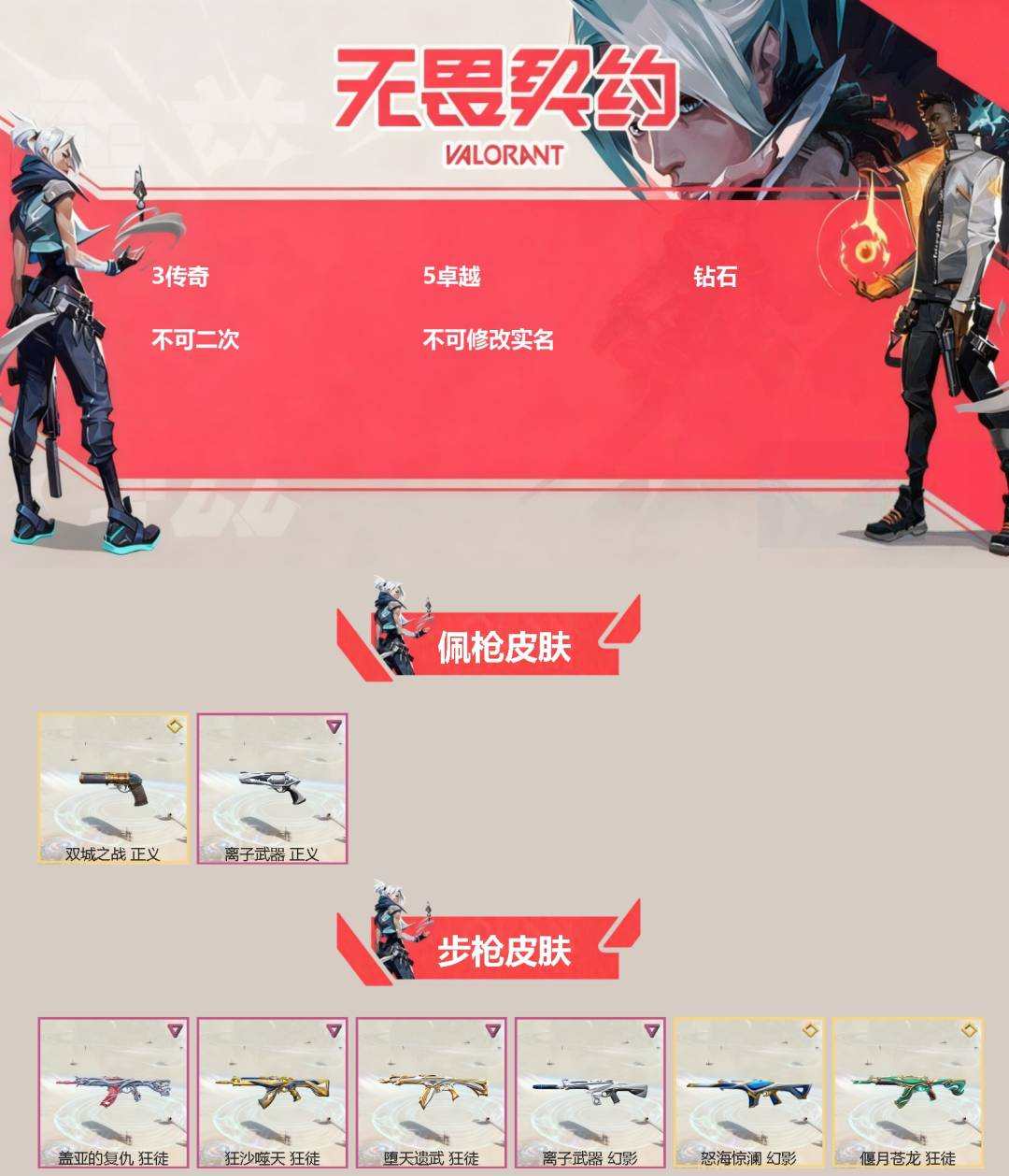 实名: 不可修改 实名人: 是本人 皮肤资...