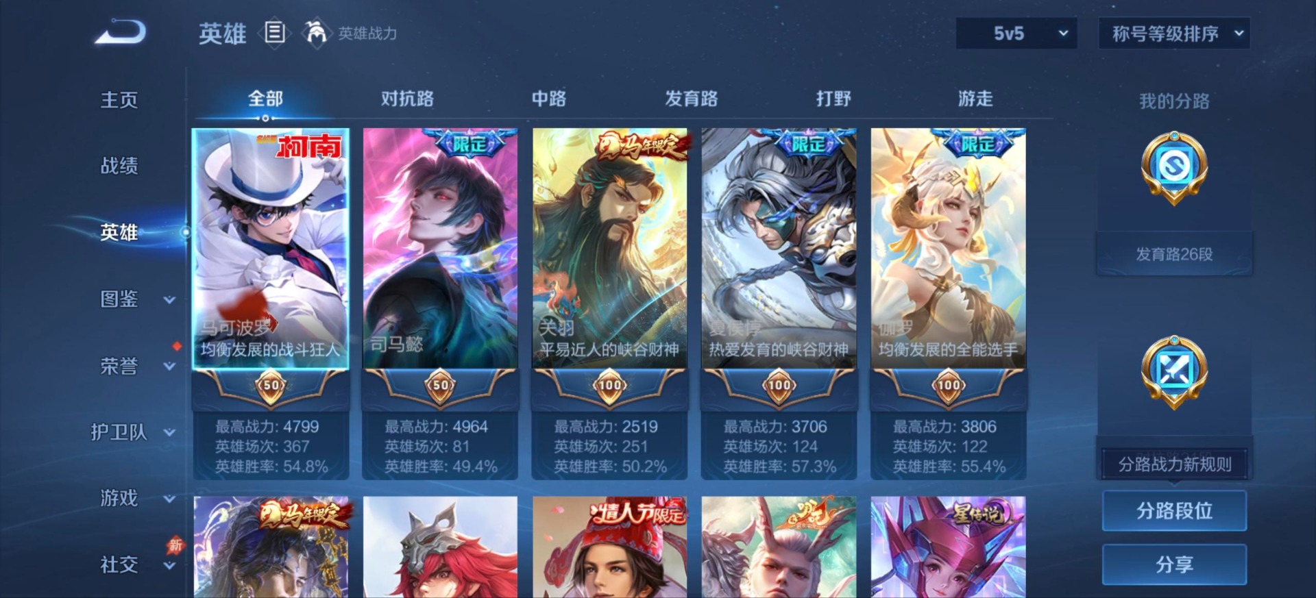 WZQM4711810王者荣耀账号详情图10 WZQM4711810王者荣耀账号详情图10