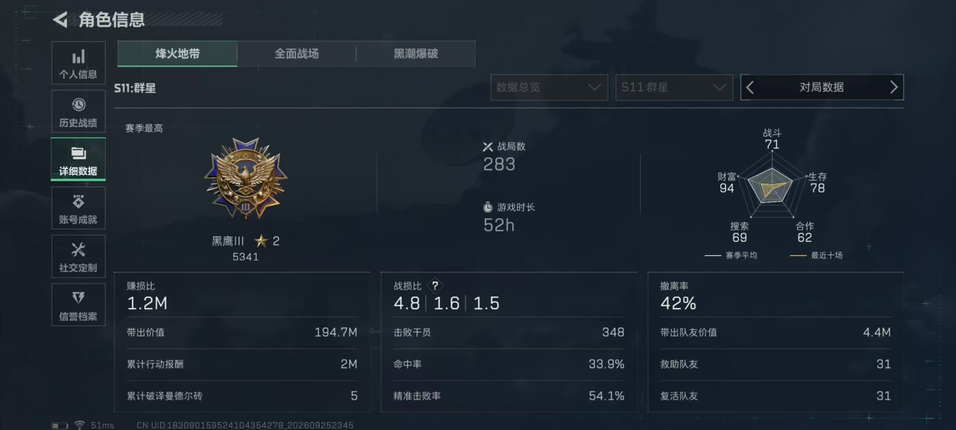 SJZMMN4373346三角洲行动账号详情图27 SJZMMN4373346三角洲行动账号详情图27