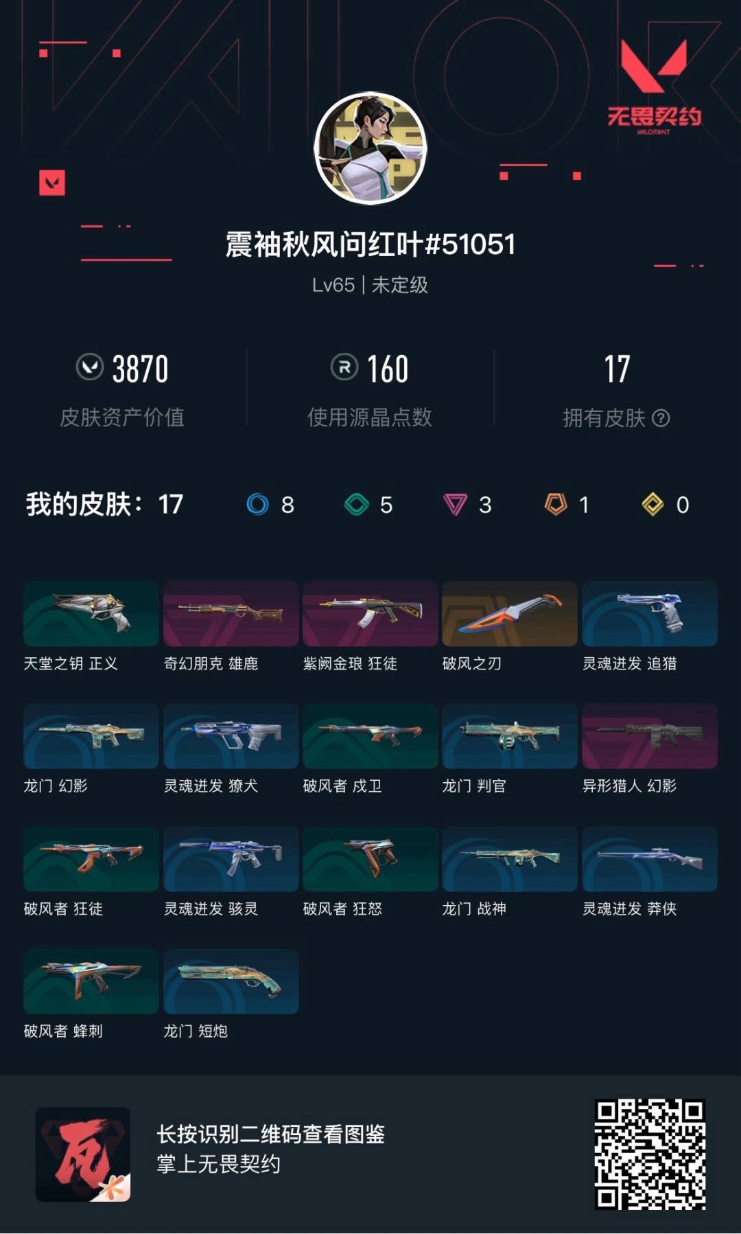 WWQMMN4138614无畏契约账号详情图6 WWQMMN4138614无畏契约账号详情图6