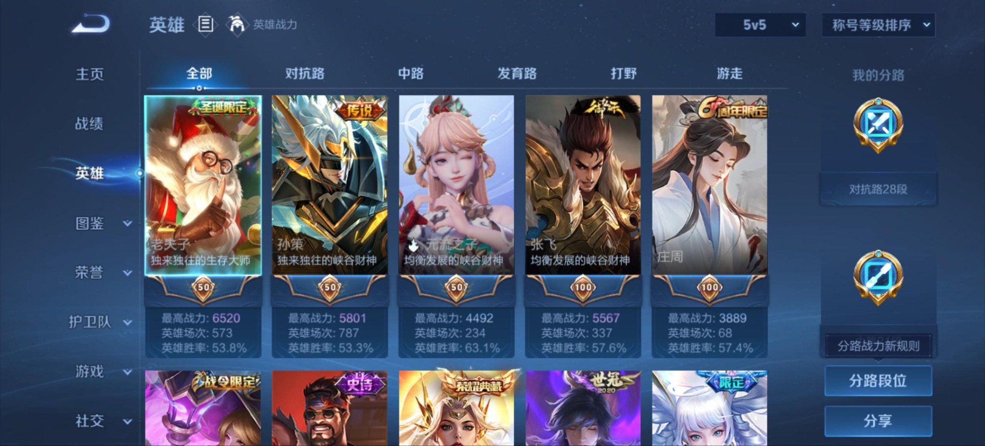 WZMMN4723522王者荣耀账号详情图7